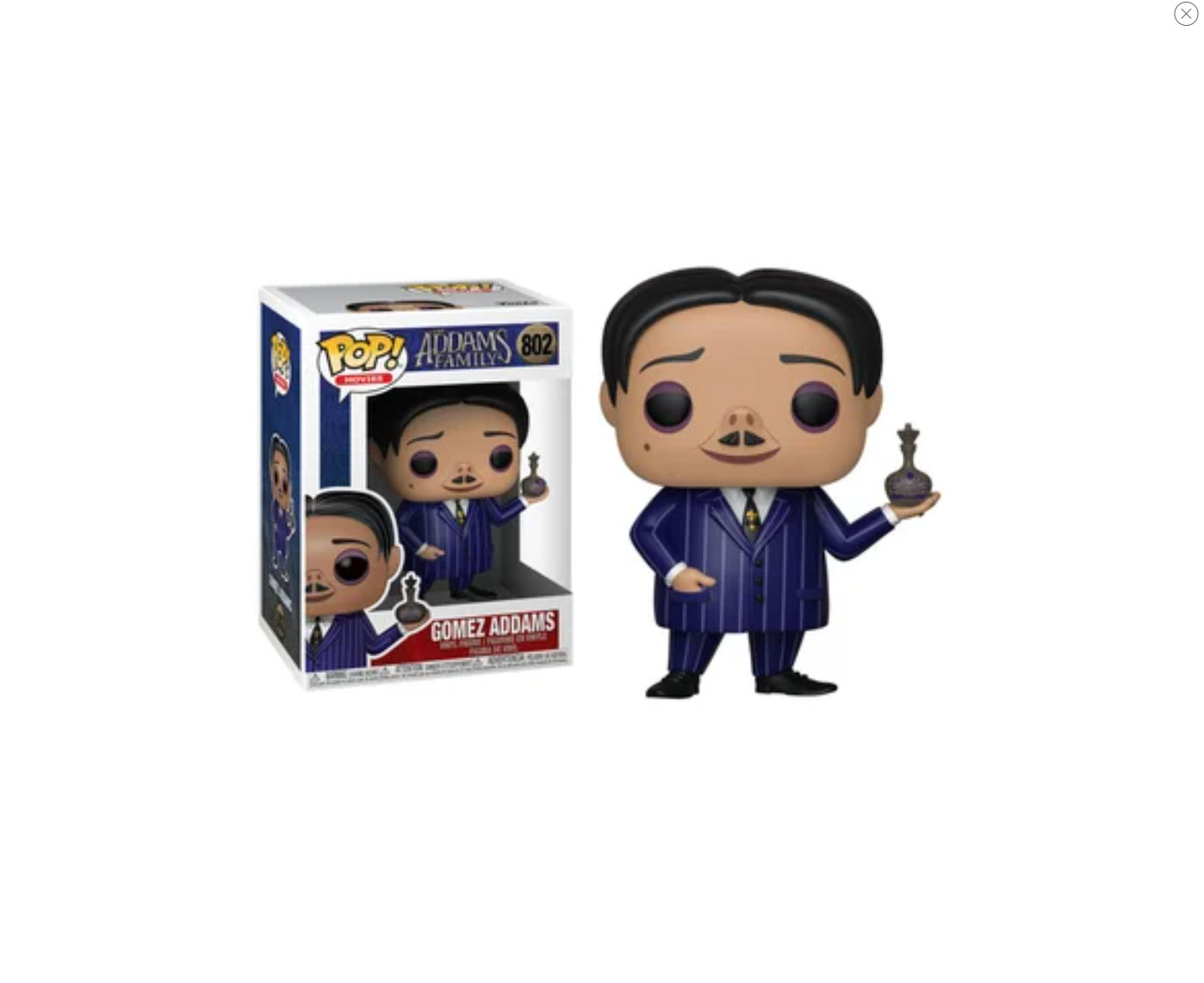 Figurine Funko Pop Gomez – La Famille Addams (n°802) – Occasion